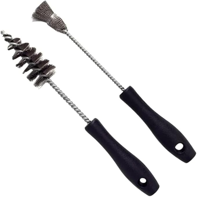 2PC Injector Sleeve Cup Bore Seat Cleaning Brush Fit for 1994-2018 Ford Powerstroke 6.0L-7.3L, Caterpillar C7/C9, Navistar/Maxxforce (Replaces AP0084/AP0085)