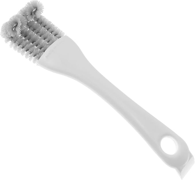 2PCS Oven Cleaning Brushes with Hanging Holes U Shaped and Curved Hook Shaped Stove Cleaning Brushes Kitchen Sink Dead End Grill Rack Cleaning Tools