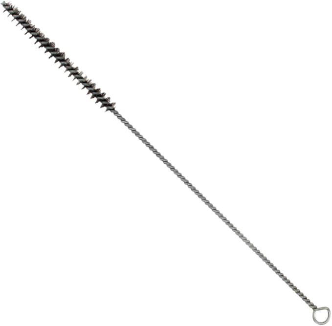 Utoolmart Stainless Steel Wire Cleaning Brush, Spiral Power Brush, 0.4-inch Diameter, 12-inch Length, 2pcs