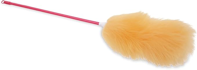 Lambswool Duster w/26" Plastic Handle, Assorted Colors