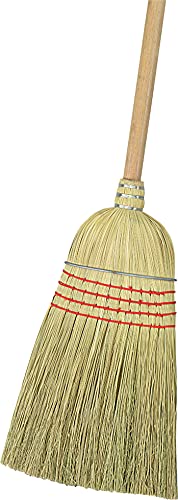 SPARTA 3685500 Flo-Pac Wood Handle Warehouse Broom, Corn Blend Bristle, 56" Length