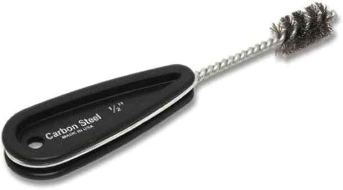 Forney 70471 Plastic Handled Fitting Brush, 4-3/4-Inch-by-1/2-Inch