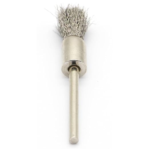 20PCS Wire Brushes - Metal Rust Removal, Polishing, Cleaning - 8mm Diameter, 3mm Shaft - Removes Burrs, Dust, and Oxide Layer - Handles Rough Surfaces - Designed for Industrial and DIY Enthusiasts