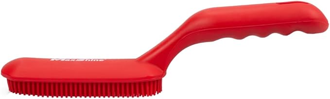 Maxshine Universal Silicone Carpet Detailing Brush | High-Conductivity Silicone Bristles Lift Pet Hair, Lint & Debris | Gentle, Durable Cleaning Brush for Car Carpets, Upholstery & Auto Detailing