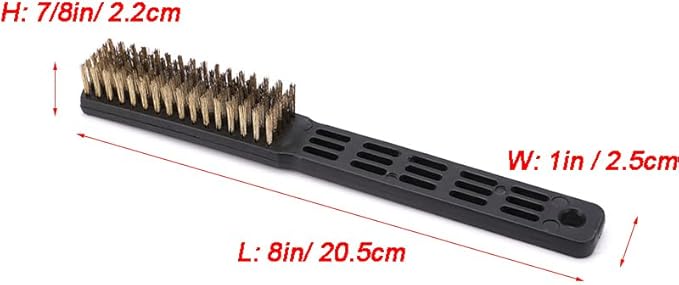 (2-Pack) Bowling Shoe Brushes, Bowling Accessories, Remove Dust Grit Improve The Slide of The Shoe (2)