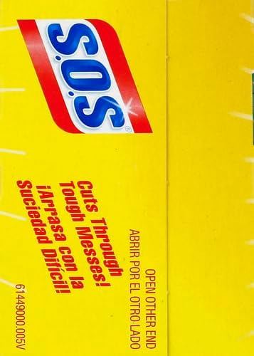 S.O.S. Steel Wool Soap Pads, 4 Count