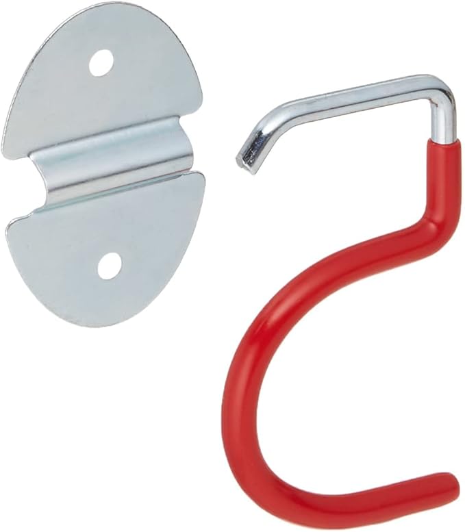 Tripar International S-Type Hook, Wall Mounted, Space Saver Organizer Tool Holder (8 Holders)