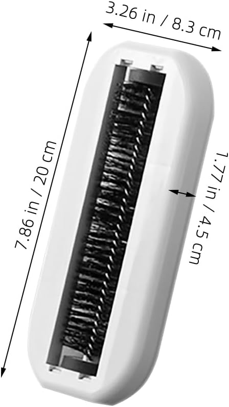 Cabilock 2-Pack Mini Hand Sweeper with Rolling Brush Portable Crumb Collector for Table Sofa Bed and Floor Cleaning Multifunctional Abs Material 7.87 Inch Size