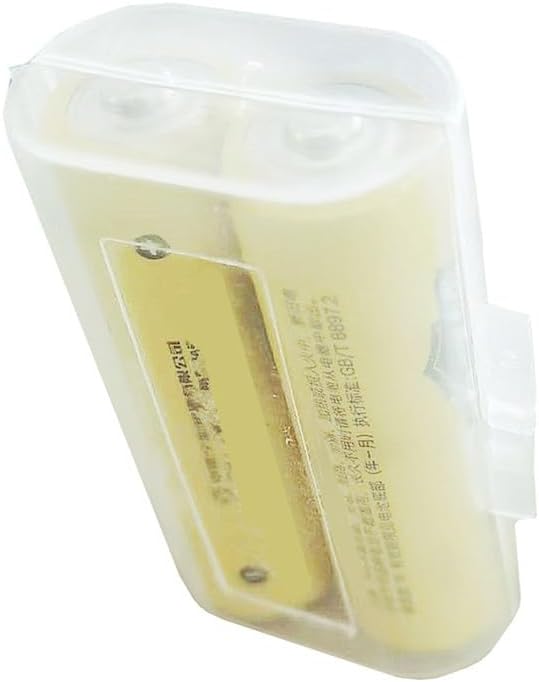 Fielect 2 x AA Battery Storage Case Holder Organizer Box Transparent 5Pcs