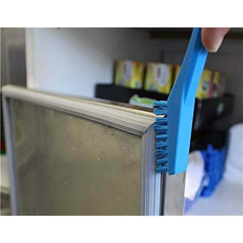 Vikan - 44015 Detail Brush, Multifunctional, Slip-Resistant Cleaning Tool, Extra Stiff Polypropylene & Polyester Bristle, 8 Inch, White