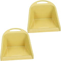 TOYANDONA 2pcs Handheld Dustpan Set Small Plastic Garbage Scooper with Handle, Convenient Household Dust Pans for Desktop and Home Cleaning