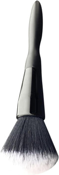 Car Detailing Brush Air Vent Cleaning Brush Soft Bristle for Automotive Air Conditioner Vent Dust Removal Black and White
