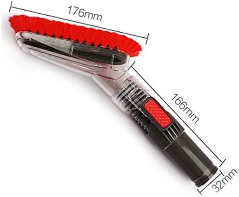 32mm(1-1/4inch) Flexible Soft Vacuum Dusting Brush Perfect for Cleaning Furniture, High Space, Ceiling Vacuum Cleaner Accepting 1 1/4"" Inner Diameter attachments.