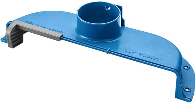 Floor Sweep w/Blast Gate - Dust Collectors for Woodworking Captures any Dust, & Debris - Easily Open Foot-Activated Dust Gate - Wall Mounted Dust Collector Accessories w/Pre-Drilled Mounting Holes