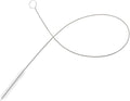 2 Pcs Cleaning Brush Bristle Tip 3/8” by 32” Inch Long - Flexible Cleaner Tool for Clean Keg, Feeding Tube, Line Tube Hose