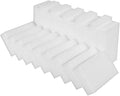 100 Pack Extra Thick Magic Sponge Eraser Cleaning Melamine Foam Eraser Sponge Magic Cleaning Pads for Kitchen, Bathroom, Furniture, Leather, Car Cleaning Tool - 10x6x2CM