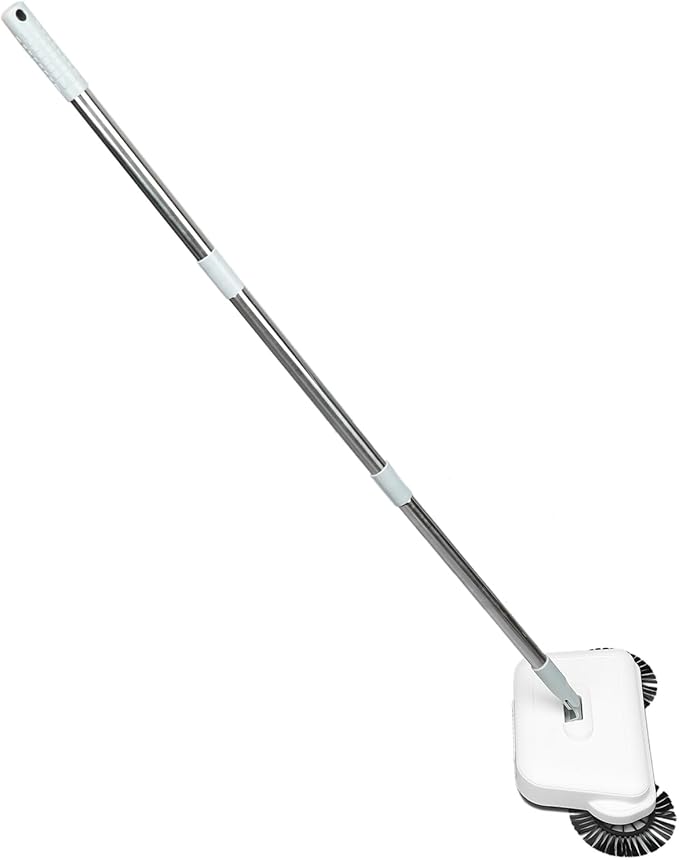 ZJchao Carpet Sweeper, Manual Sweeper Floor Cleaner Sweeping Mopping Machine Manual Carpet Sweeper Multi Purpose Hand Push Sweeper for Office Low Carpets Rugs Undercoat Carpets Pet Hair