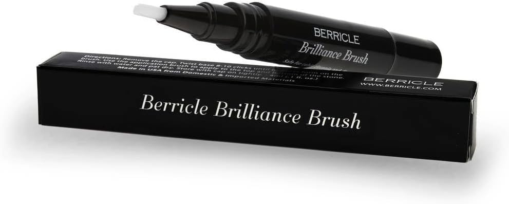 BERRICLE Silver Jewelry Polishing Cloth | Diamond Cubic Zirconia CZ Cleaning Stick Pen, 1-3 Piece Set