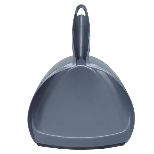 Helpmate Large Dust Pan Set RP936001 13in Dustpan and Brush Set Commercial Cleaning with Ergonomic Handle Semi Truck Supplies and Accessories