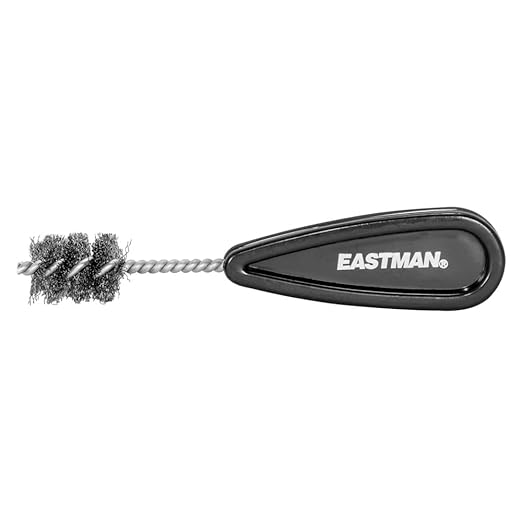 Eastman 3/4 Inch Copper Fitting Cleaning Brush, Plastic Handle, 45247