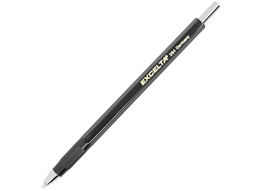 Excelta 264 Fiberglass Scratch Brush, Long Thin 5.25" Plastic Handle, 0.05" Tip, Precision Cleaning Tool for Tight Spaces in Electronics, Jewelry, Circuit Boards, Solder, DIY and Craft Projects