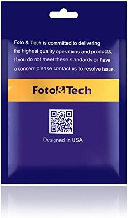 Foto&Tech AA AAA Battery Storage Box, Rechargeable Battery Storage Case Battery Holder Organizer Box Holds 46AA or 64AAA with Hinged Lid Charge Reminder Marking Non-Slip Bottom Sturdy Plastic Clear