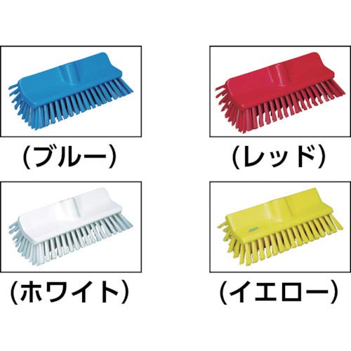 Vikan 70475 Brush,High-Low,Medium,10",PP/PBT,White