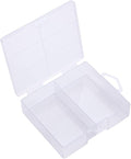 Fielect 24 x AA Battery Storage Case Holder Organizer Box Transparent
