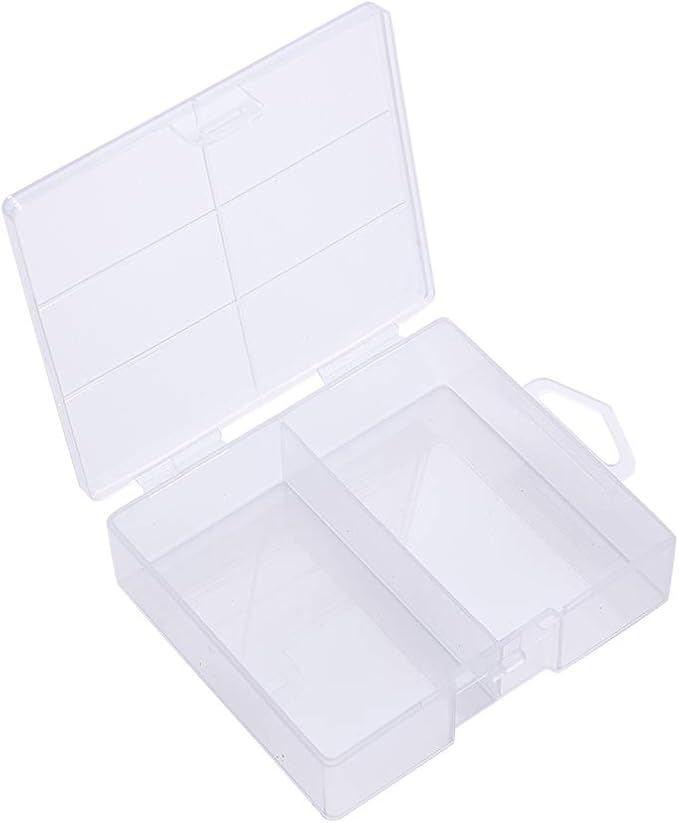 Fielect 24 x AA Battery Storage Case Holder Organizer Box Transparent