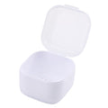 1Pcs Nail Tool Sterilizer, Nail Drill Bits Cleaning Box Disinfection Container For Nail Art Accessories Manicure Sterilization Tray Salon Supplies Sterilizer Cup With Drain Basket (white)