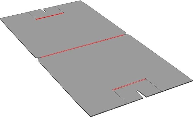 Dustpans For Sale Whte Red Black Folding Coroplast A-Frame Double-Sided 23in x23in
