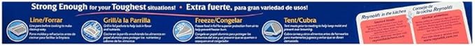 Reynolds Wrap Heavy Duty Aluminum Foil Rolls, Extra Wide, 37.5 sq ft (Pack of 3)
