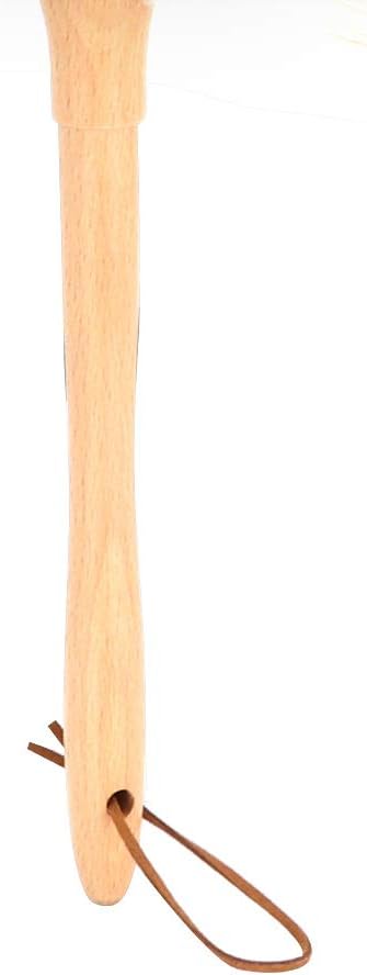 Lambswool Duster, Lambs Wool with Wooden Handle Soft Lambs Wool Plumeros para Limpieza Profesional for Ceilings, Curtains, Computer Screens, Keyboards