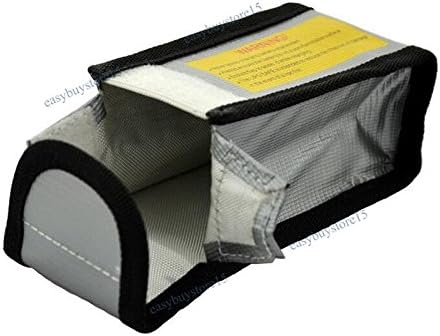 4pcs Lipo Battery Fireproof Explosion proof Bag Storage Guard Safe Pouch 125mm