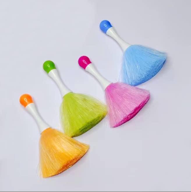 Static Duster - 8" Inch Travel Duster - Electrostatic Duster attracts dust Like a Magnet (Orange)
