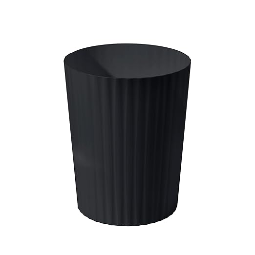 Trash Can - Small Waste basketbin - 2 Gallon- for Office,Home,Bathroom,Kitchen - Black