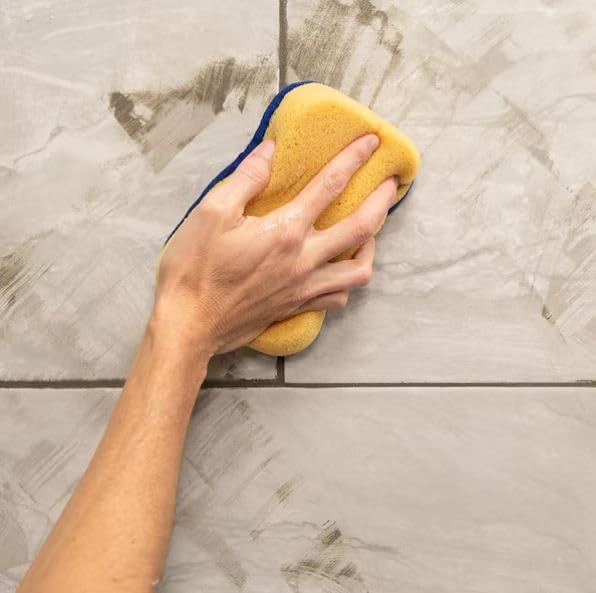 Quality Extra-Large Microfiber Polishing Sponge for Grouting, Cleaning & Washing (7 in. x 5.5 in. x 2 in.)