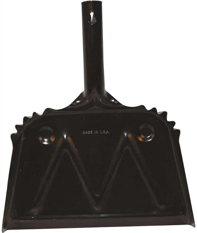 impact products inc 4212-90 12", Black Metal Dust Pan