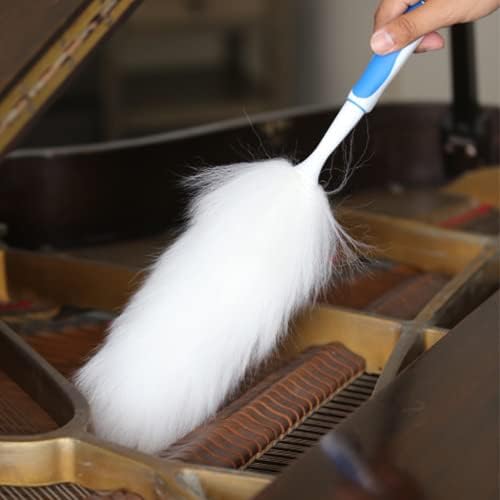 Ettore 48612 Ergonomic Over Mold Lambs Wool Duster, 12-Inch