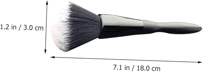 GANAZONO Car Interior Detailing Brush Soft Bristle Air Vent Cleaning Brush Automotive Dust Removal Tool for Dashboard and Ac Vents Black and White