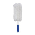 Unger Microfiber Wool Duster - Compatible with Poles, Machine Washable Duster, Dusters for Cleaning, Pet Hair & Dust Cleaner, Cleaning Supplies, Great for TVs, Molding, Electronics & Furniture