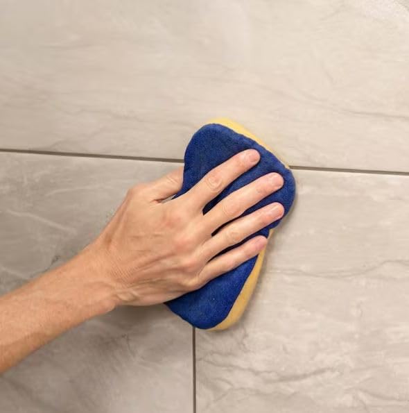 Quality Extra-Large Microfiber Polishing Sponge for Grouting, Cleaning & Washing (7 in. x 5.5 in. x 2 in.)