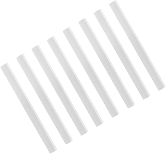 Dustpan Rubber Edge Replacement Strips 8pcs Soft Rubber Edge 26cm for Dustpan Repair Cleaning Accessories Household Use