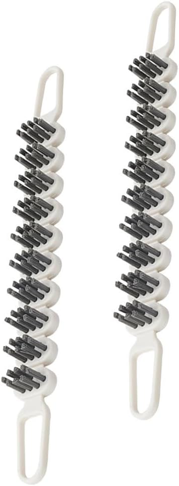 BESTYASH Bendable Cleaning Brush 10.39 Inch Flexible Crevice and Corner Scrubber with Soft Bristles for Kitchen Tile and Narrow Gap Cleaning