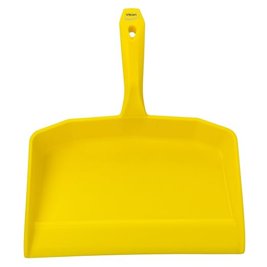 Vikan 56606 Dust Pan,11.5",PP,Yellow