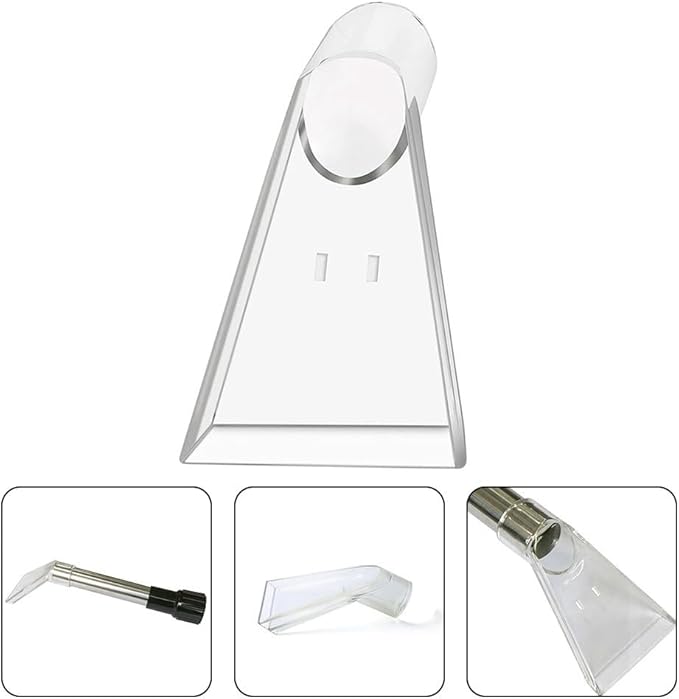 Vacuum Cleaner Rotating Head Brush Nozzle, Rotating Head Brush Nozzle Carpet Attachment, Extractor Attachments kit, Perfect For Upholstery And Mattress Cleaning