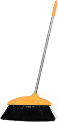 Amosfun Soft Bristle Broom with Long Handle Heavy Duty Indoor and Outdoor Sweeping Broom for Home Cleaning Non-Stick for Kitchen and Garage
