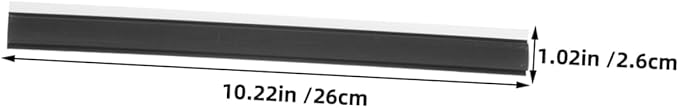 8pcs Sturdy Rubber Dustpan Lips Replacement Strips Easy Install for Overflow Prevention Home Cleaning Accessories