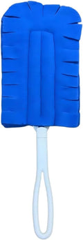 360° Electrostatic Duster Refills, 2026 New Washable & Reusable Microfiber Pads Fleece Duster Refill Compatible Tools for Cleaning Home, Blinds, Car, Pet, Furniture, Fans (Blue)
