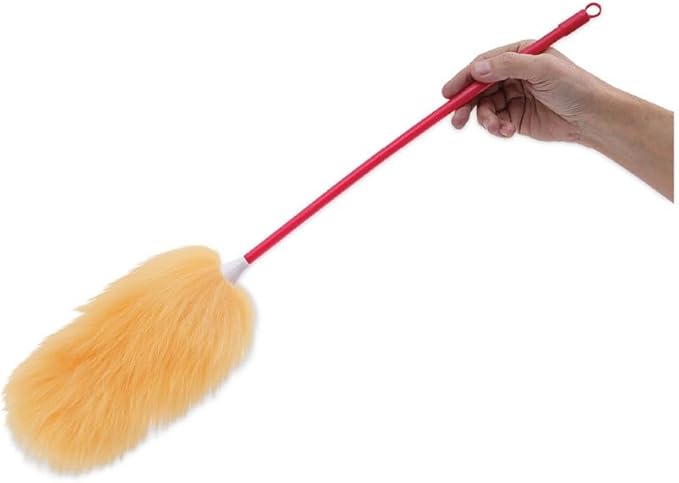 Boardwalk BWKL26 26 in. Plastic Handle Lambswool Duster - Assorted